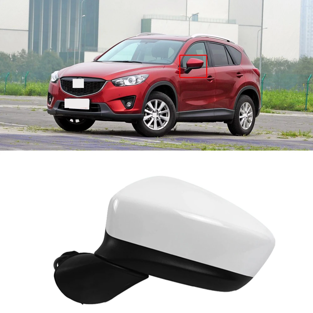 CAPQX 8 провод для Mazda CX-5 2013- автоматическое складное электрическое нагревательное боковое зеркало с памятью зеркало заднего вида