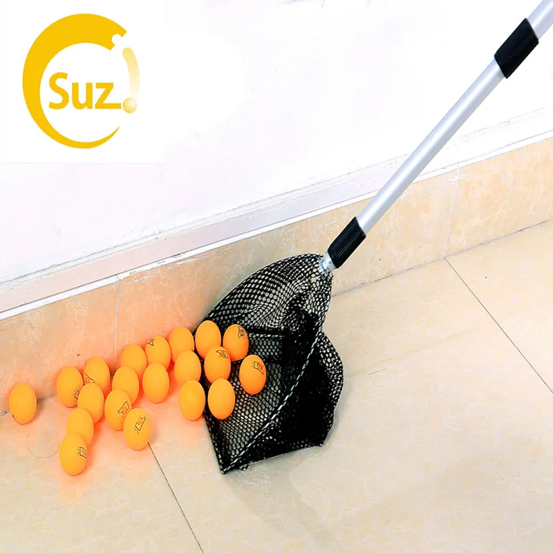 Насадка для пинг понга телескопическая сетка сбора мячей настольного тенниса