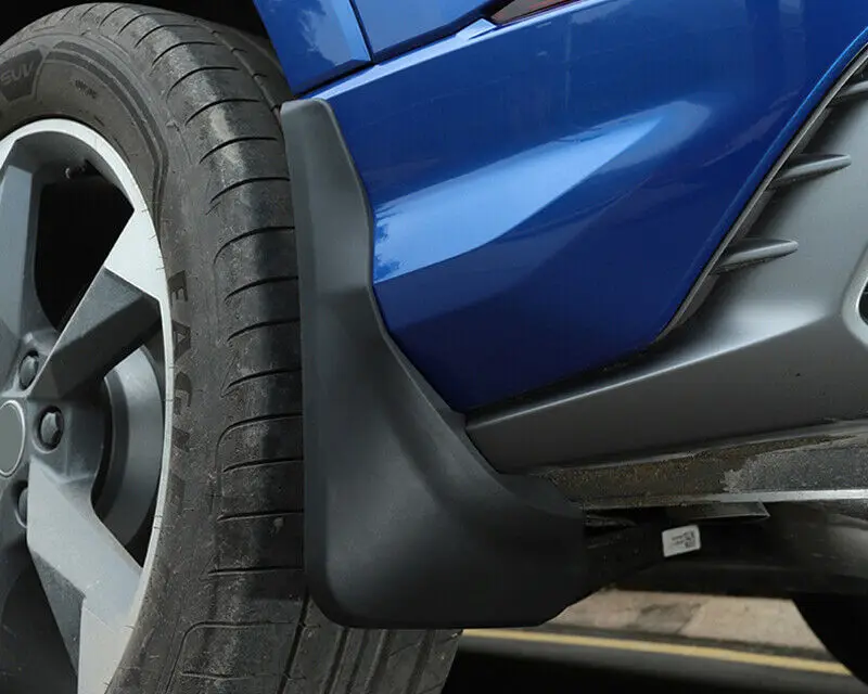 

Plastic Black Mud Flaps Mudguard Fenders 4pcs For Audi Q3 2019 - 2020
