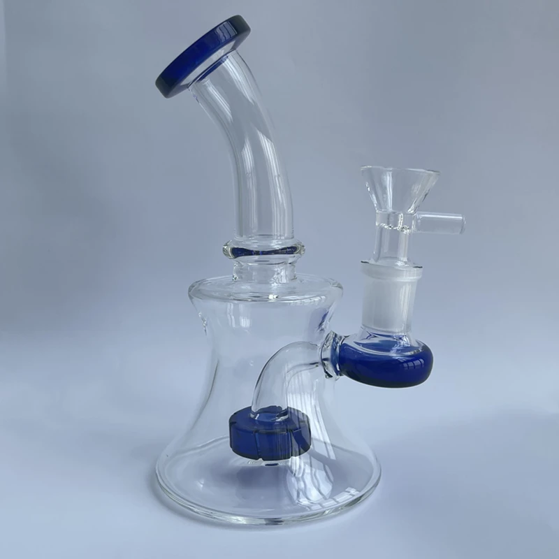 

8 Inches Glass Hookah Waterpipe Pipe Comes With 1PC 14mm Bowl Borosilicate Toy