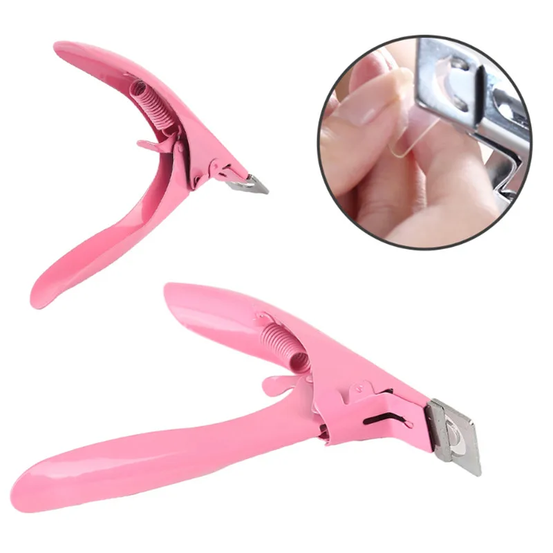 Art Edge Cutter Gel UV Acrylic Fake Rose Nail Clipper Trimmer Tip Pedicure Artificial Manicure Tool Scissor |