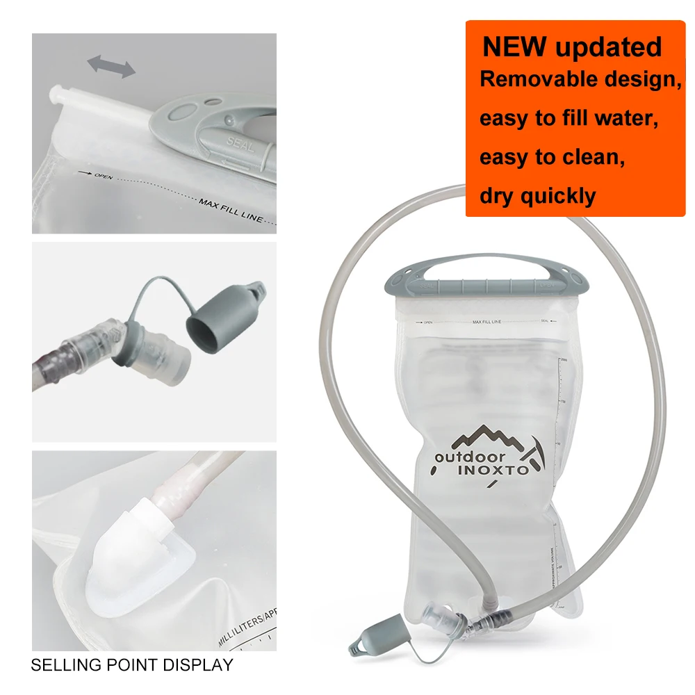 Унисекс Водонепроницаемый Нейлоновый Велосипедный Рюкзак 8л Походная Бутылка