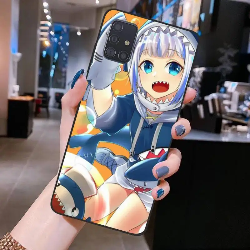 Чехол для телефона Hololive Gura Gawr Shark Girl для Samsung Galaxy S20 FE Plus Ultra S6 S7 Edge S8 S9 S10 5G Lite 2020.