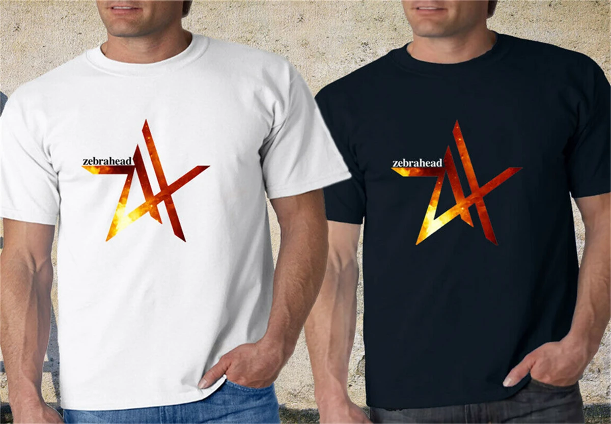 Zebrahead американская рок группа логотип мужская черно белая футболка свободного