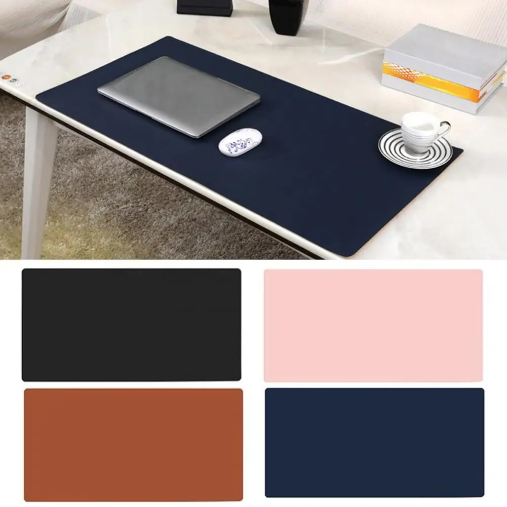 

Computer Mouse Pad Office Desk Waterproof Faux Leather Large Mouse Pad Mouse Mat For Gamer Mousepad