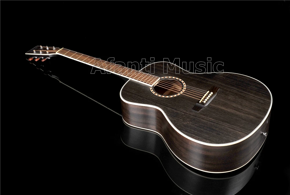 R.E 41 дюймовая акустическая/твердая африканская красная поверхность/задняя и