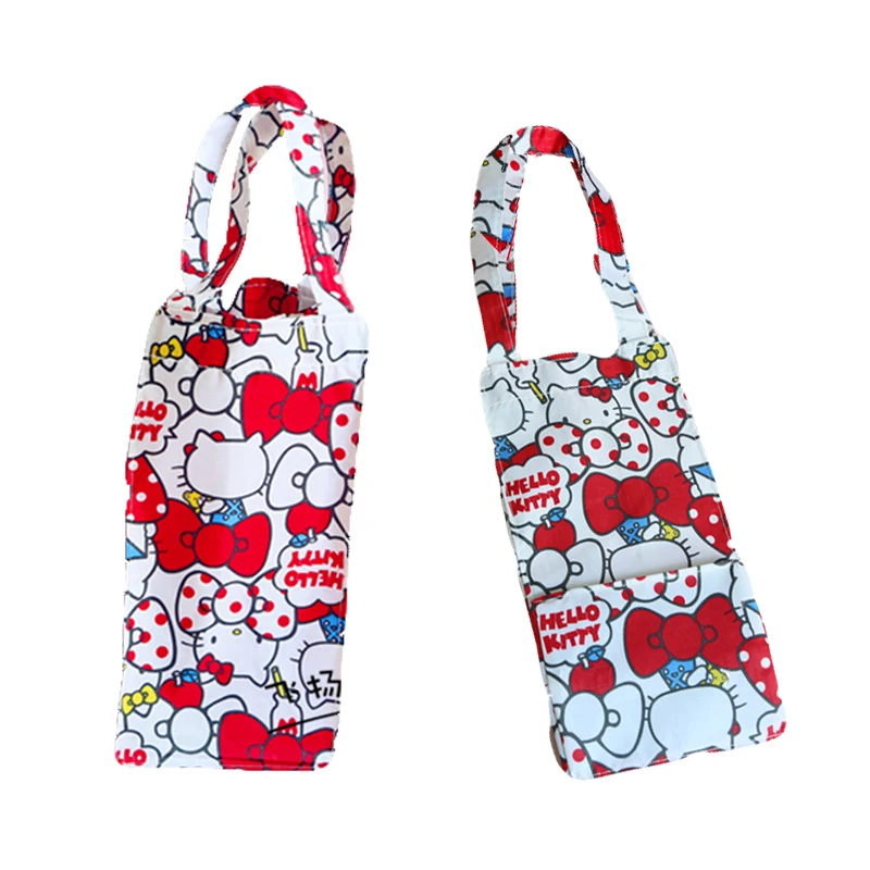 Милый японский мультфильм девушка бутылка воды мешок студента Напиток Зонтик