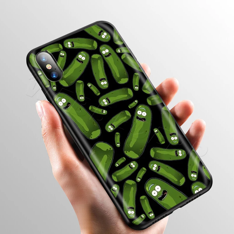 3 Чехол Webbedepp Ricky Morty Art для Apple iPhone 11 Pro XS Max XR X 8 7 6 6S Plus 5 5S SE - Цвет: 3