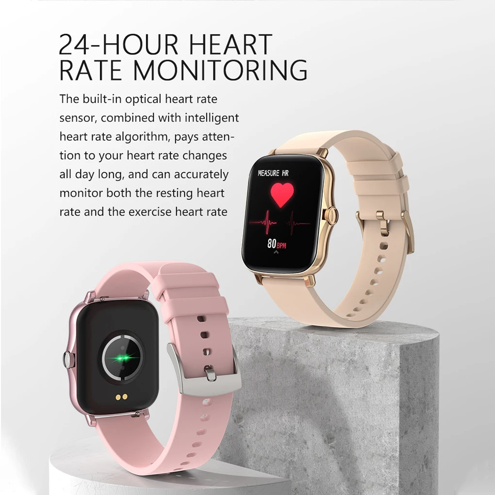 

Smart Watch Y20 2021 Men Women 1.69 inch Full Touch Screen Fitness Tracker IP67 Waterproof GTS 2 2e Smartwatch pk P8 Plus
