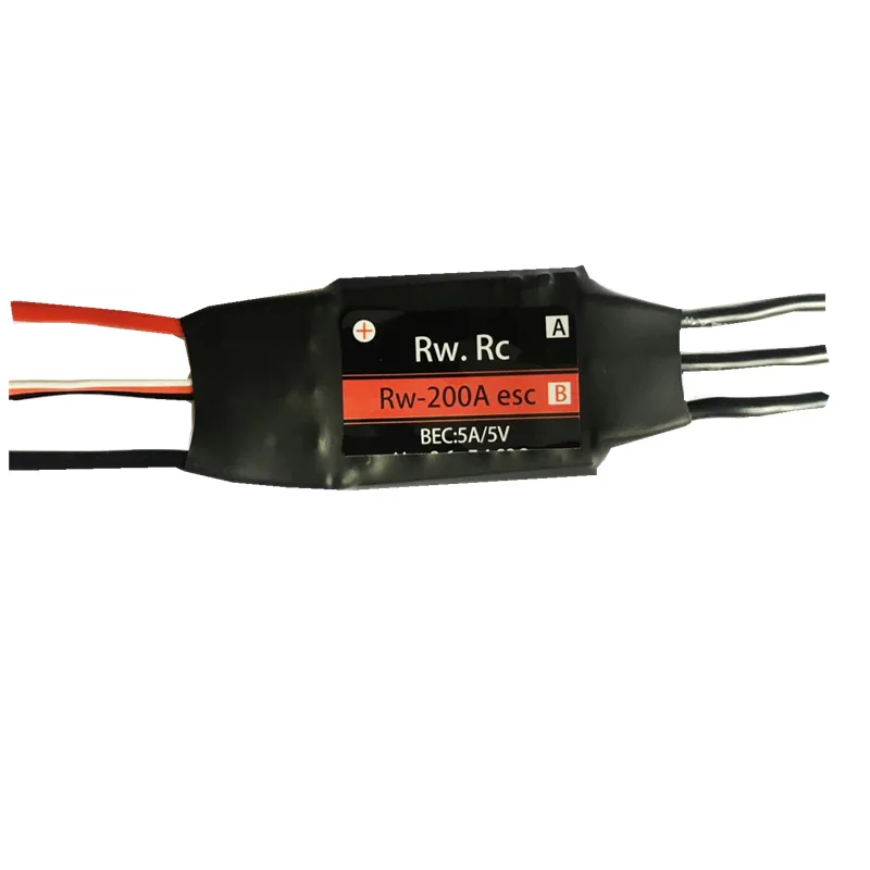 RW.RC 2 6S 30A/50A/70A/125A/200A ESC 5V/2A 5V/5A UBEC бесщеточный контроллер скорости для