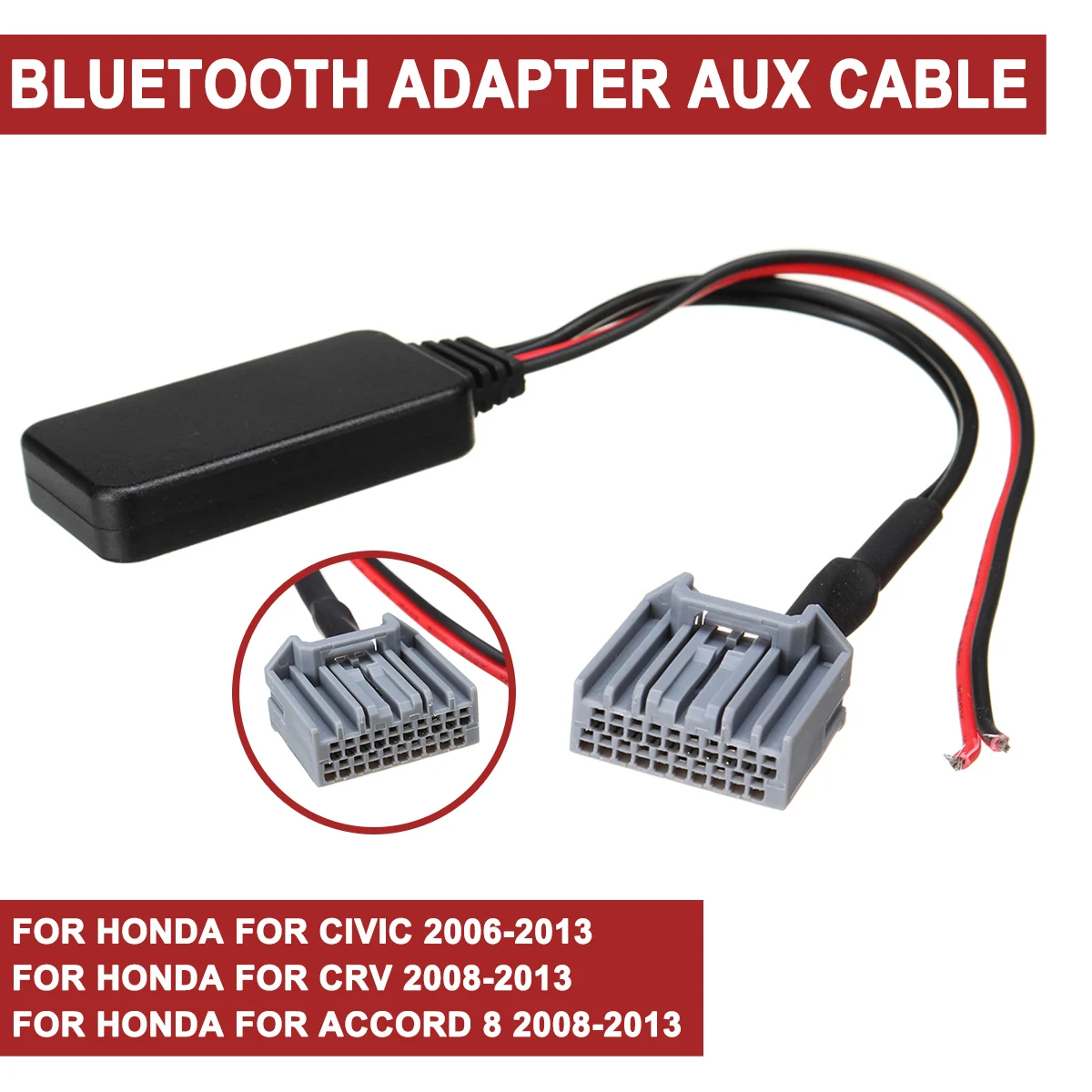 Для CRV для Accord 2008-2013 Honda Civic 2006-2013 беспроводной bluetooth 4 0 адаптер Aux кабель аудио