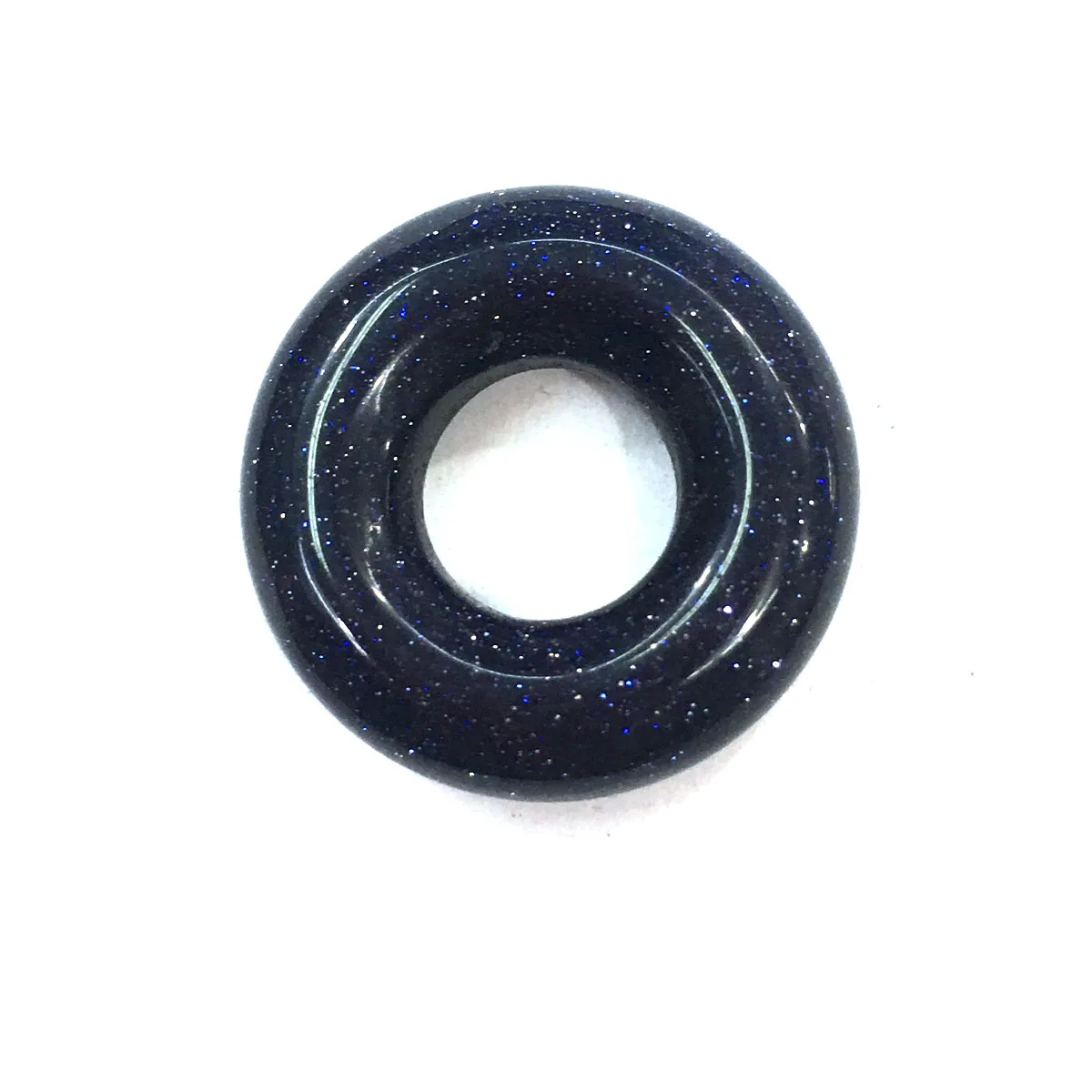 

Round Ring Shape Semi-Precious Stones Natural Pendant Charm For Jewelry Making Necklace Accessories GIft For Women Size 20mm