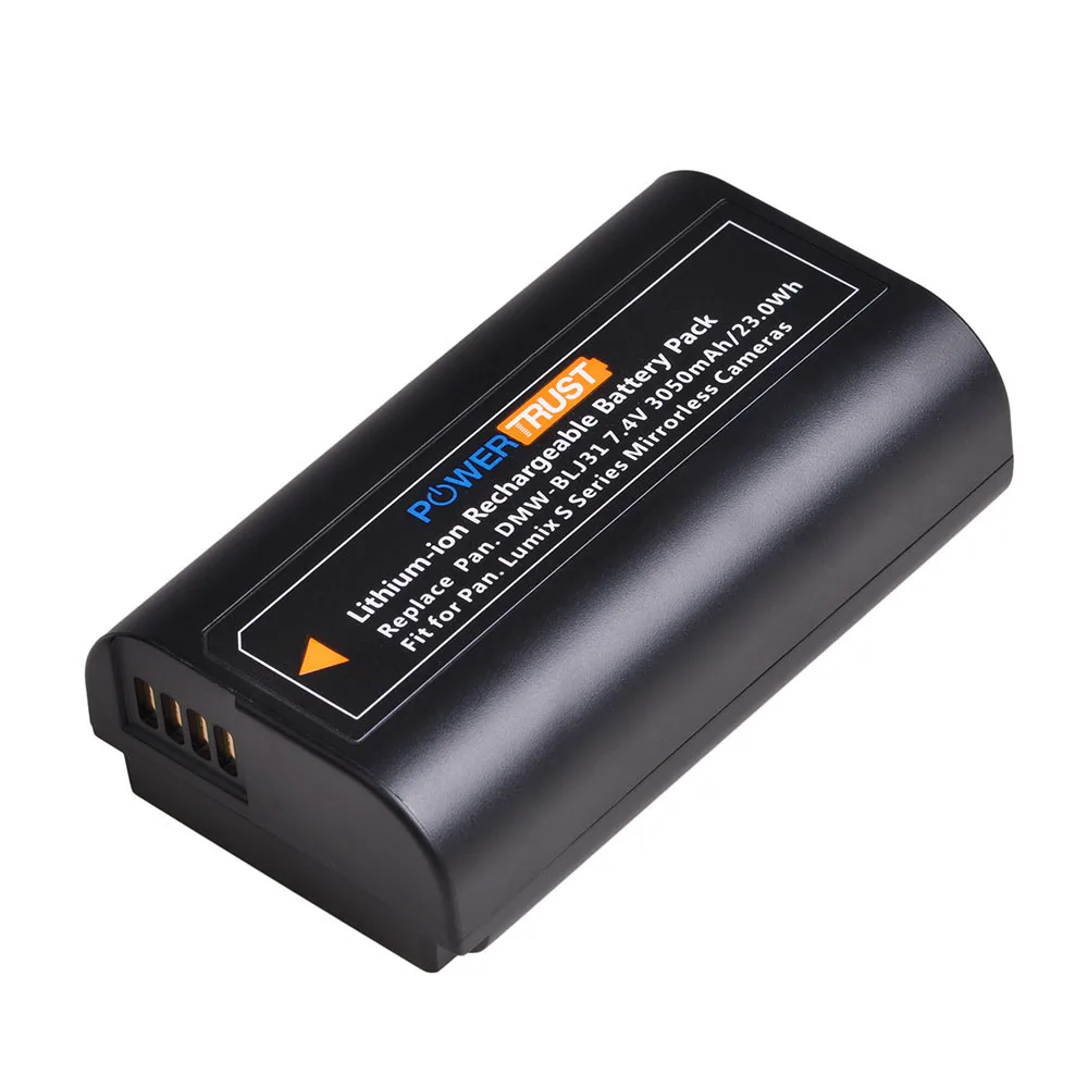 2x7,4 V 3050mAh DMW-BLJ31 DMWBLJ31 BLJ31 батарея+ lcd USB двойное зарядное устройство для камер Panasonic LUMIX S1, S1R, S1H, LUMIX серии S