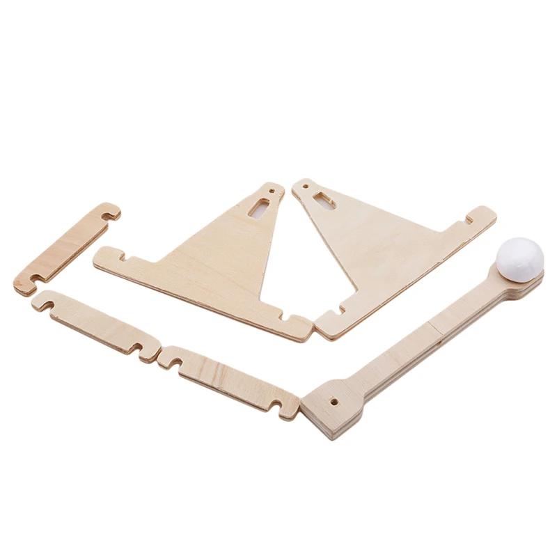 Сделай Сам сборка деревянный тройник катапульты модели автомобиля наборы дети