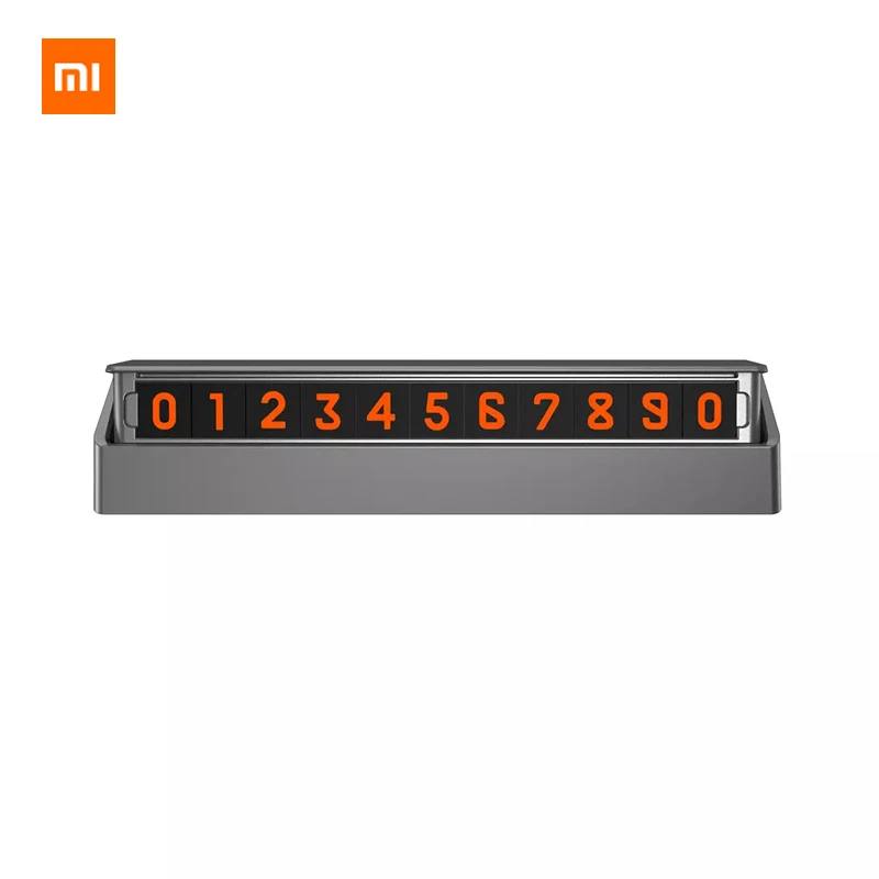 Xiaomi MIJOY TITA B Временная стоп книжка автомобильная парковочная карта номер телефона