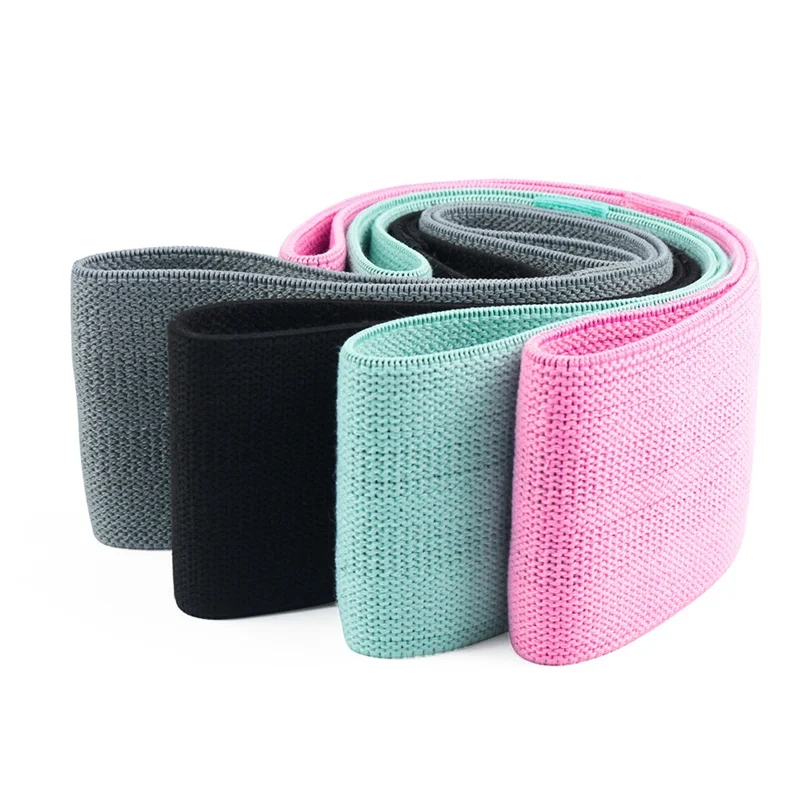 

1 PC Hip Resistance Band Booty Elastic Bands Workout Fitness No-Roll Up Circle Loop Exercise Legs Thigh Butt Lifting Glute Tool