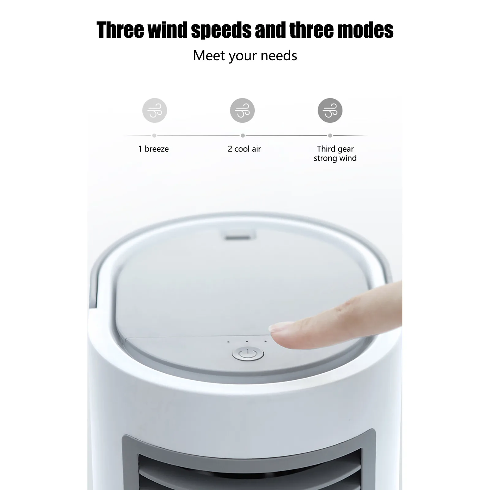 

Mini USB Portable Air Conditioner Humidifier Purifier Light Desktop Air Cooling Fan Air Cooler Fan For Office Room