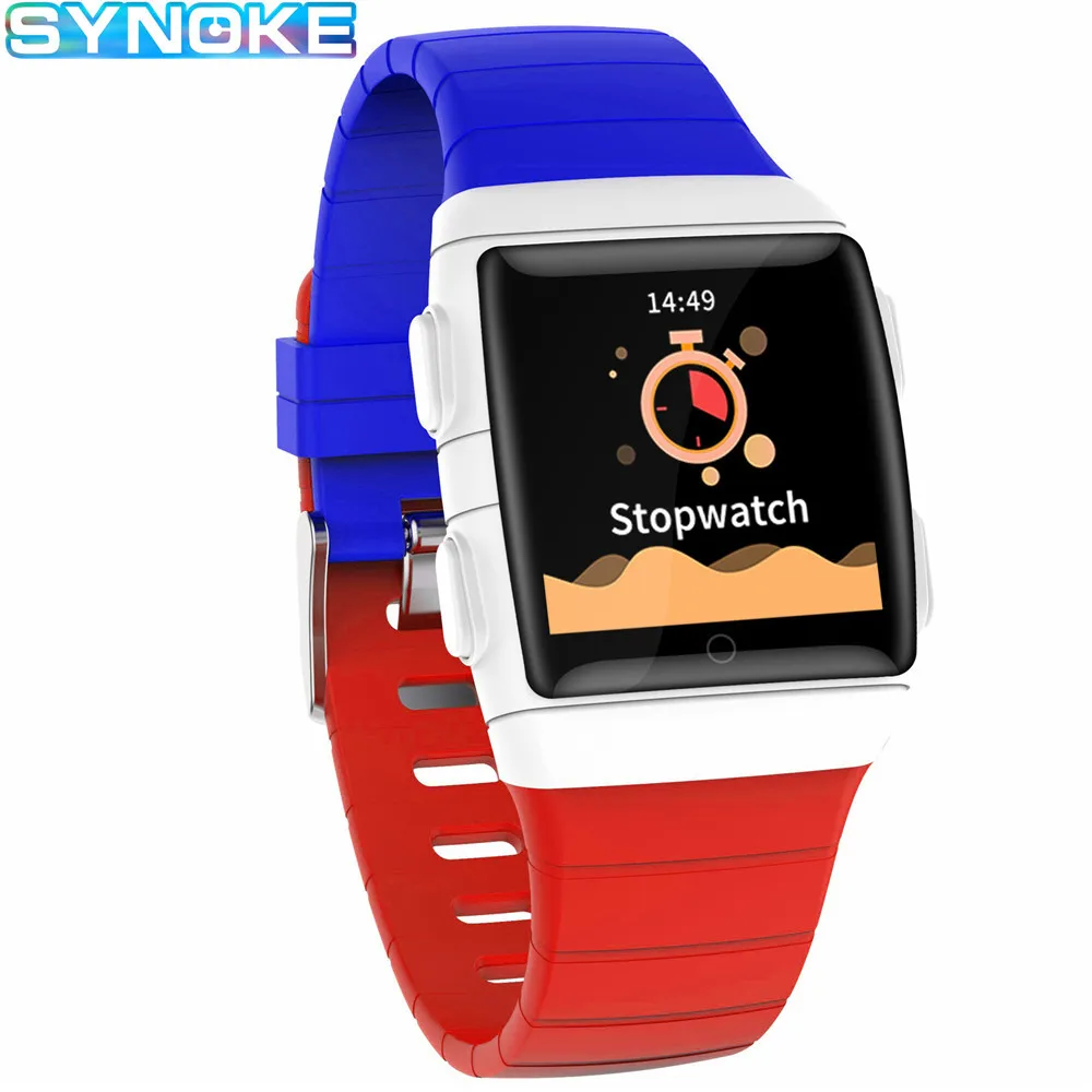 

Sport Men Smart Watch Contrast Colorful Sleep Heart Rate Blood Oxygen Tracker IP68 Waterproof Calories Tracker Women Smart Watch