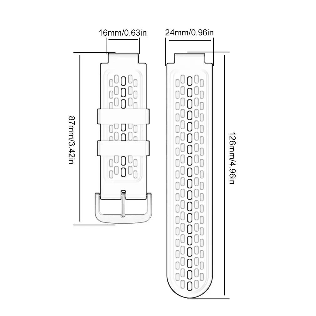 

New For Garmin- Forerunner 235 Band Silicone Strap Bracelet For Garmin- Forerunner 220/230/235/620/630/735XT/235Lite Accessory
