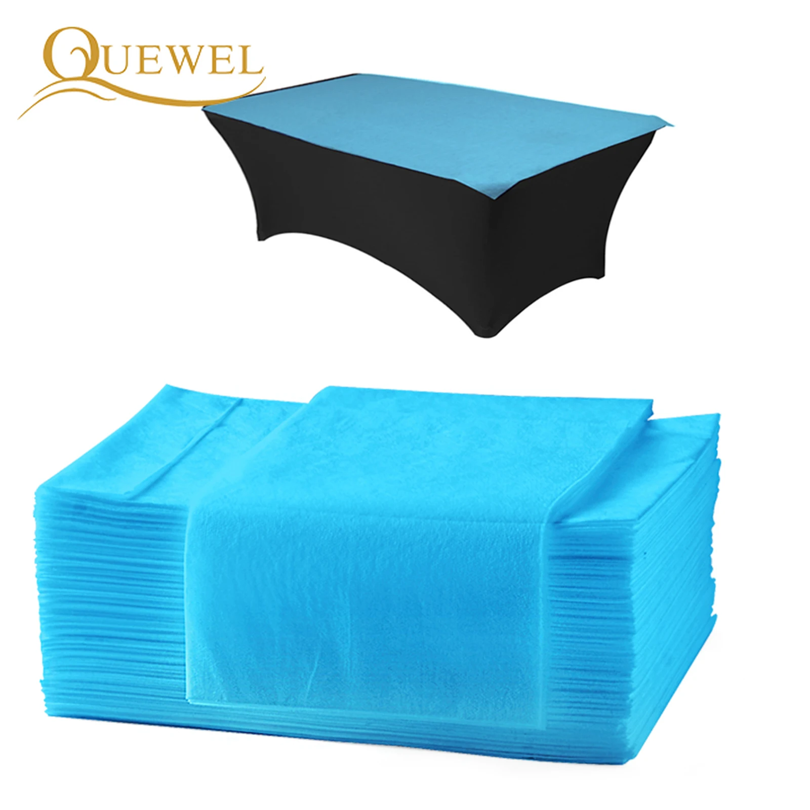 Quewel 5/10/20Pcs Beauty Sheets Disposable Eyelash Extensions Grafting Salon Bed Cover Breathable Non-woven Travel 180x80CM