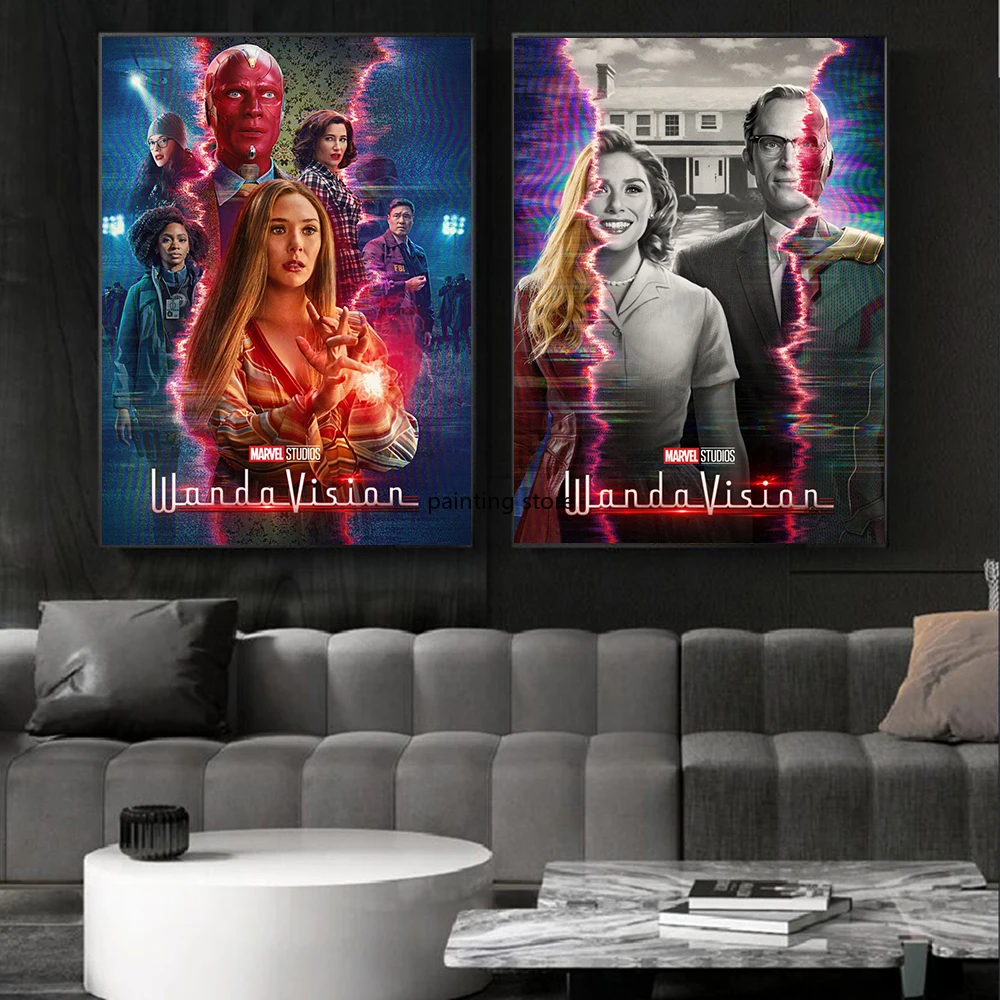 

Diamond Painting 5D DIY Full Round Marvel TV Series Superhero Diamond Mosaic Embroidery Painting Cross Stitch Kits Home Decor