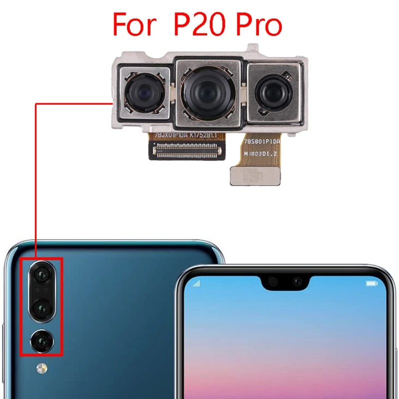Задняя камера задняя основная линза Замена для Huawei P20 Pro сборка|Объективы
