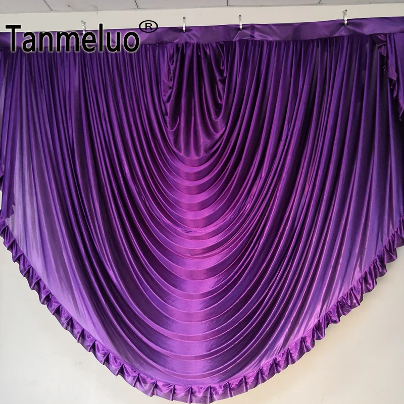 3 м ширина занавески для свадебных декораций Вечерние Декорации свадебные