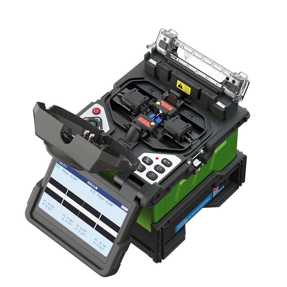 Fedex Free Ship Komshine FX39 6 Motors Backbone Optical Fiber Fusion Splicer Core To Alignment Welding Machine Soudeuse . |