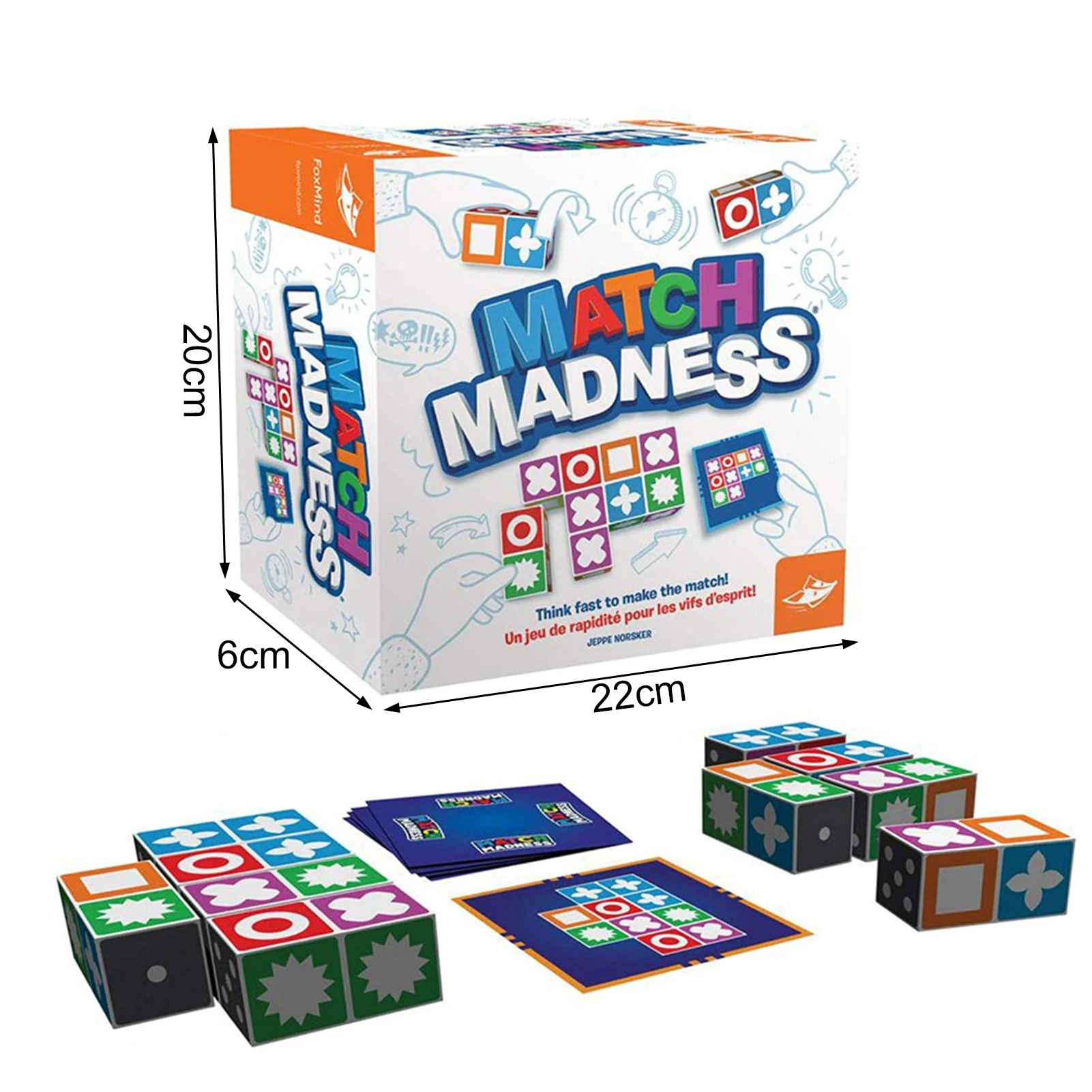 Match Crazy Master-Juego de mesa principal para ni&ntilde;os, juguetes de desarrollo de inteligencia, rompecabezas multijugador de madera, juguetes a juego-3