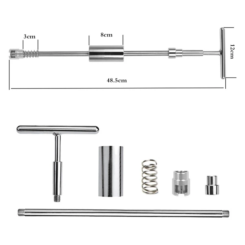 Инструменты для удаления вмятин с рукояткой Pro Slide Hammer Dent Puller 5 шт. Tab Down Pen 18 Tabs For Hail