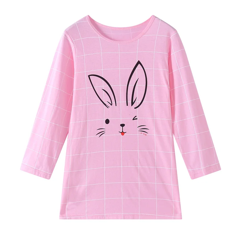 

NEW! Spring And Summer Parent-Child Skirt Cotton Cartoon Casual Skirt Cute Mother And Daughter Nightdress