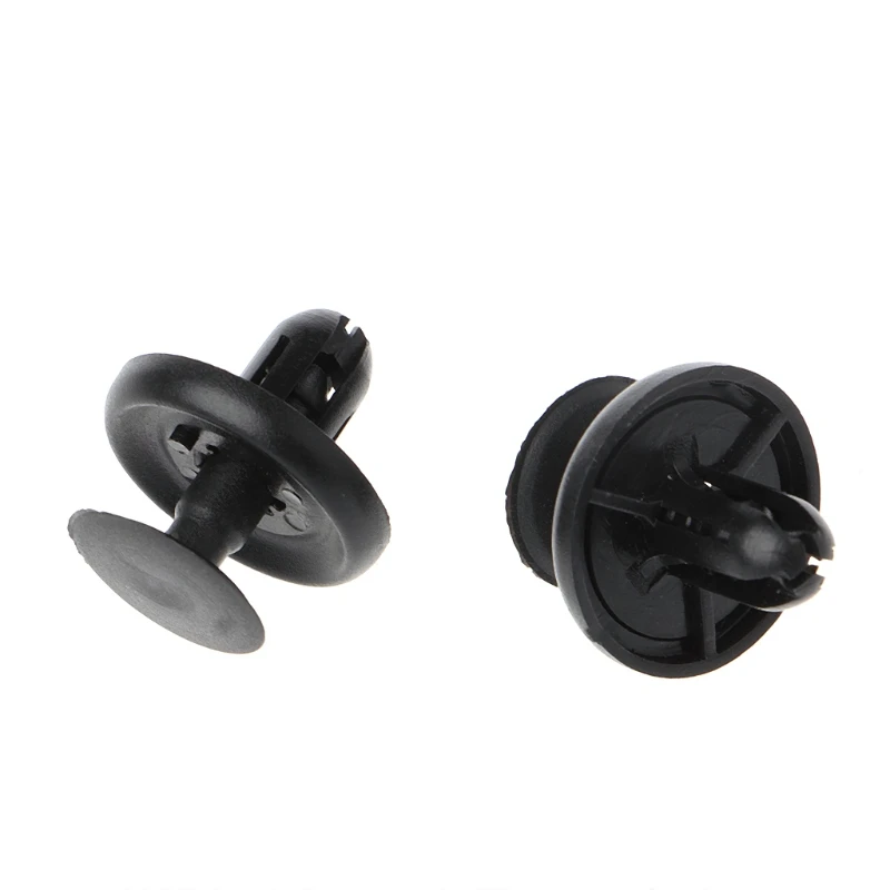 

50 Pcs Black Car Door Fastener Panel Clips for toyota Camry Reiz Rav4