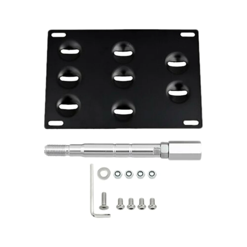 Автомобильный бампер буксировочный крюк номерной знак кронштейн для Subaru Forester WRX