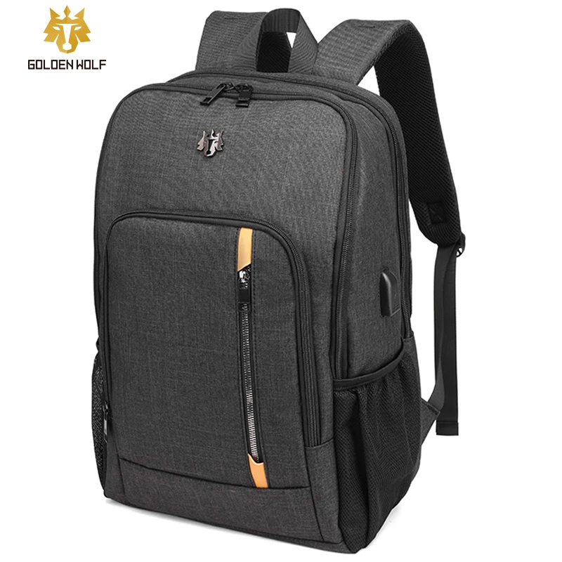 Дорожный рюкзак для ноутбука Goloen Wolf мужчин и женщин школьный ранец подростков с