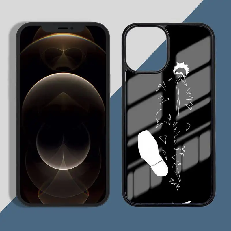 

Jujutsu Kaisen Satoru Gojo anime Phone Case PC for iPhone 11 12 pro XS MAX 8 7 6 6S Plus X 5S SE 2020 XR