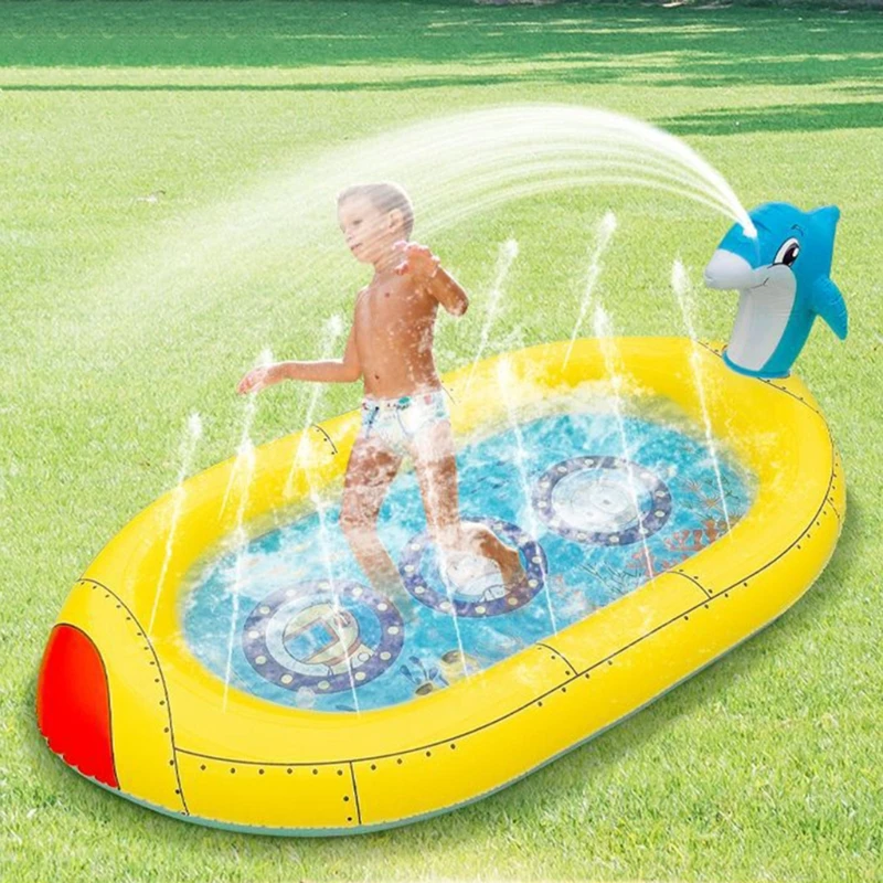 

Sprinkler Pad for Kids Baby Pool Inflatable Water Toys Outdoor Swiming Pool Play Mat for Boys Girls wholesales
