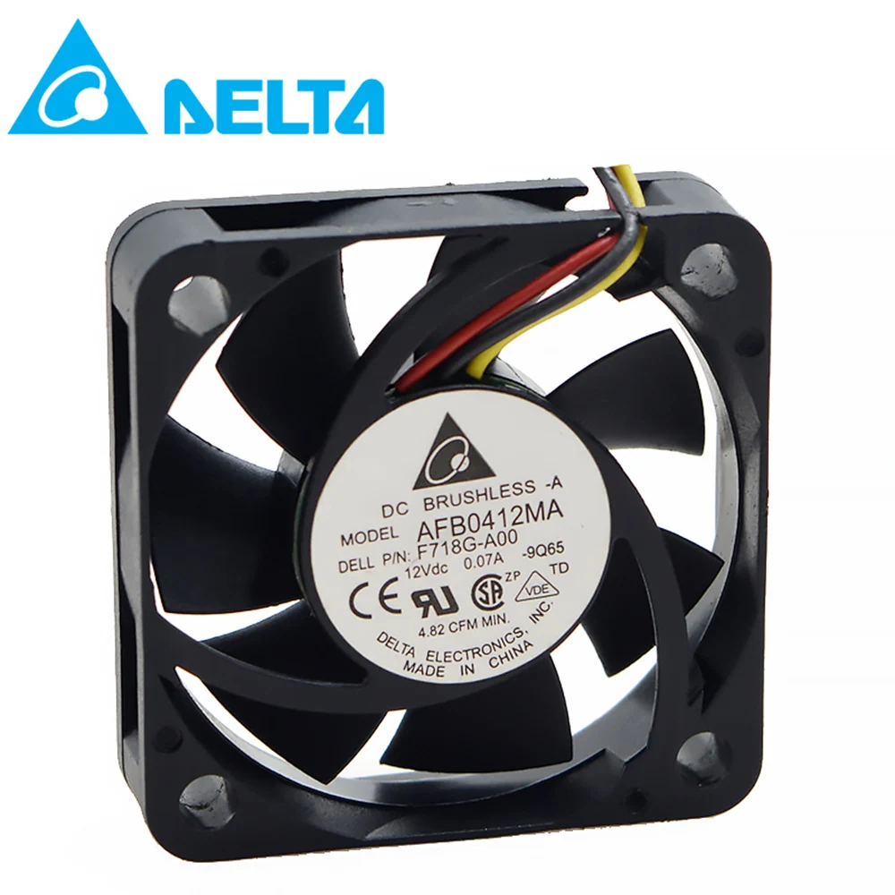 Для delta AFB0412MA 4 см 4010 40*40*10 мм 12V 0.10A с двойным шарикоподшипником немой вентилятор