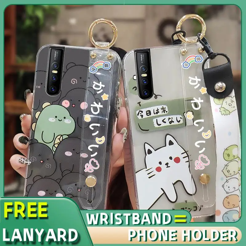 Shockproof Silicone Phone Case For VIVO X27 Cute Soft Woman New Arrival Black Glitter |