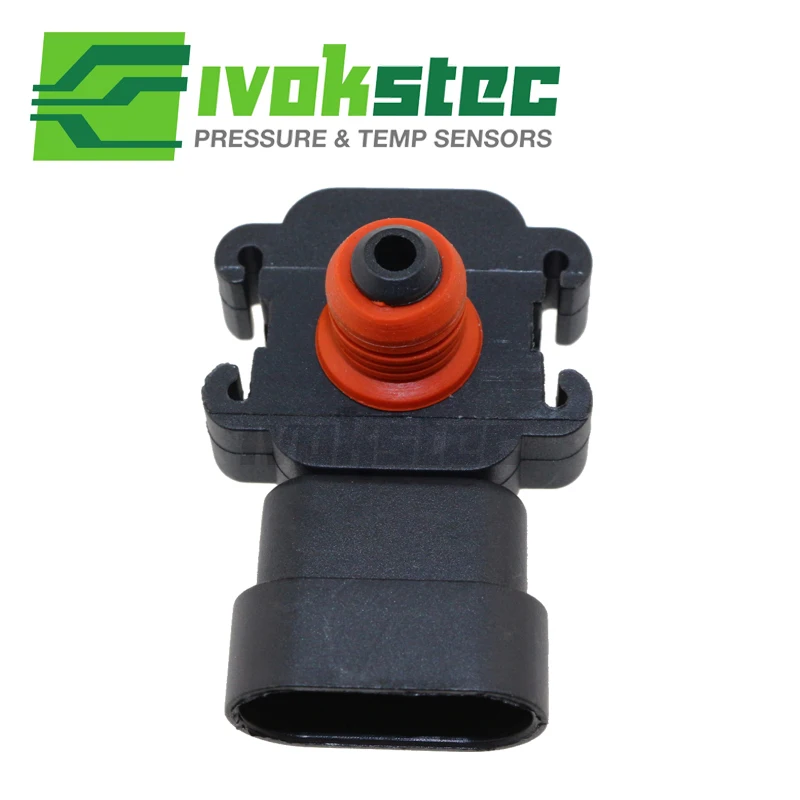 100% Test 1 Bar Manifold Absolute Pressure MAP Sensor For Hummer H2 H3 Isuzu Ascender Hombre Oldsmobile 88 89 8-12614973-0