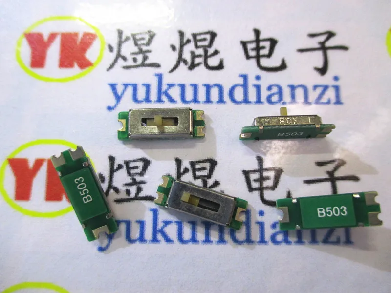 Общая длина 17 мм ход 5 Длина ручки 2 прямой скользящий потенциометр B50K B503 |