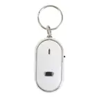 Светодиодный свисток для поиска ключей, мигающий сигнал, Звуковое управление, сигнал защиты от потери, устройство для поиска ключей с кольцом для ключей