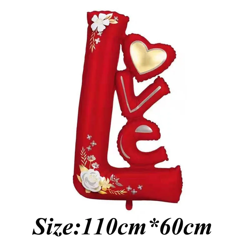 1 шт. фольгированный воздушный шар в романтическом стиле кольцо с бриллиантами на