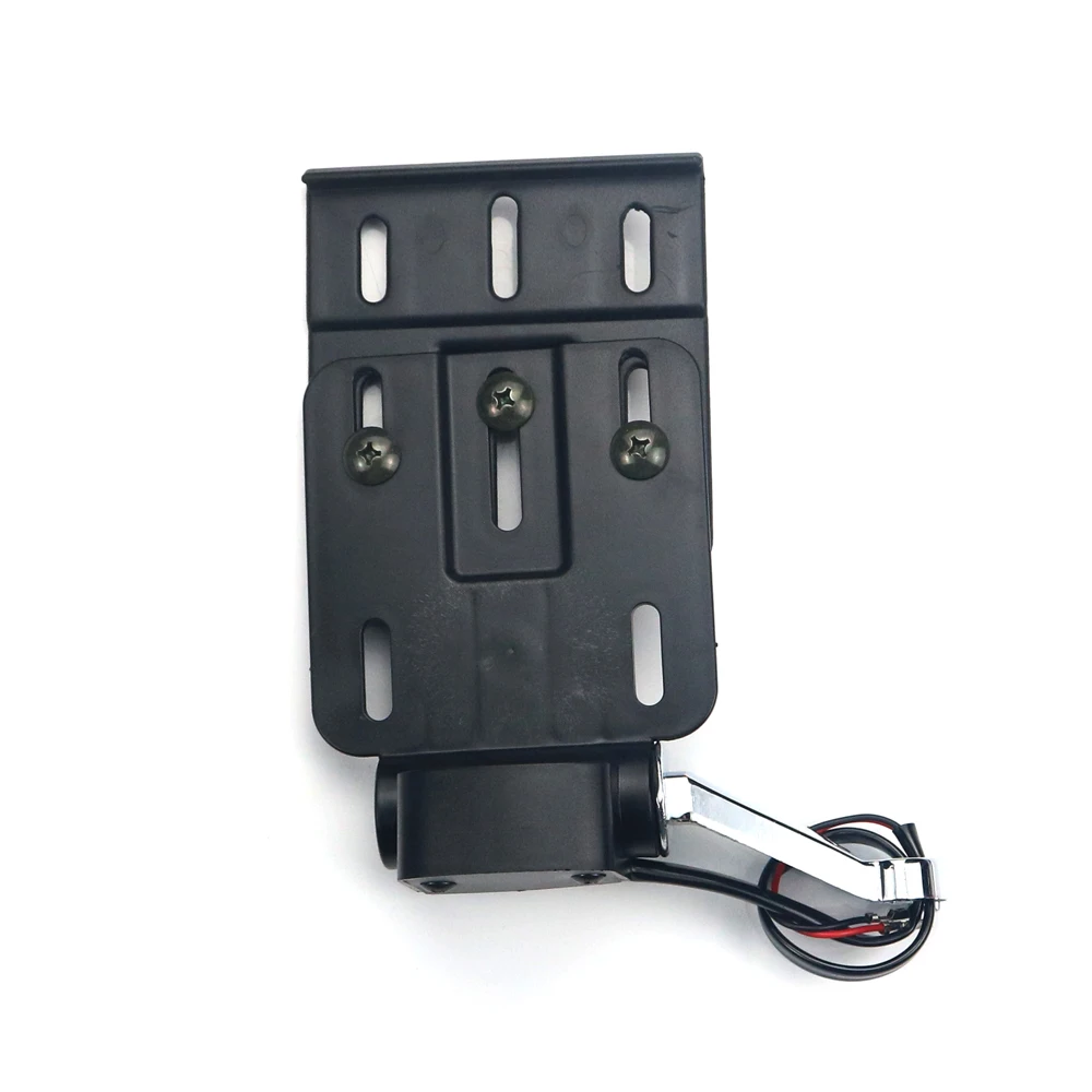 Складной боковой кронштейн для номерного знака мотоцикла со светодиодной