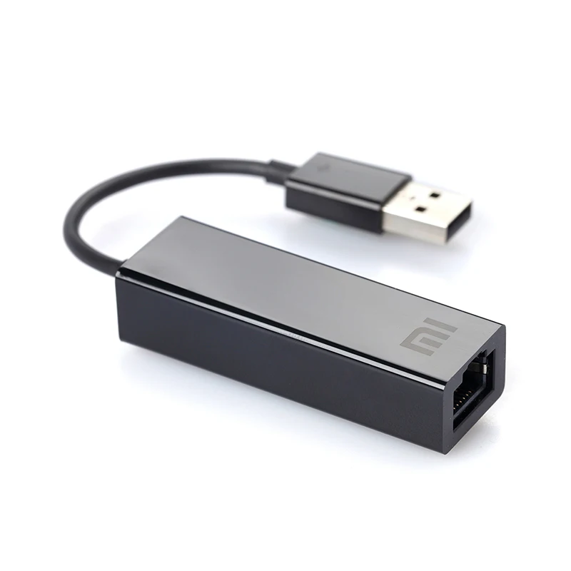 Крепление для спортивной камеры Xiao mi USB для оптоволкна вай-карты RJ45 кабель адаптера внешней 10/100 Мбит/с на mi коробка S 3C/3S 4 4C SE портативных ПК Тетрадь Usb2.0 - Цвет: Adapter