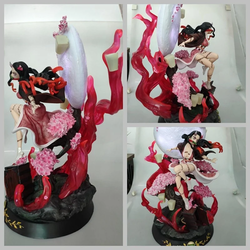

Anime Demon Slayer GK Nezuko Demonized Blood Explosive 1/6 Statue Boxed Figure anime figures