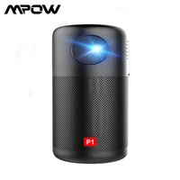 portable mini led projector 1080p 854480 resolution projection full hd 3d beamer projector media player useu plug home cinema