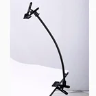 Железная трубка держатель для фона зажим для камеры аксессуары для фотостудии подставка для света гибкий рефлектор на руку фотокамера