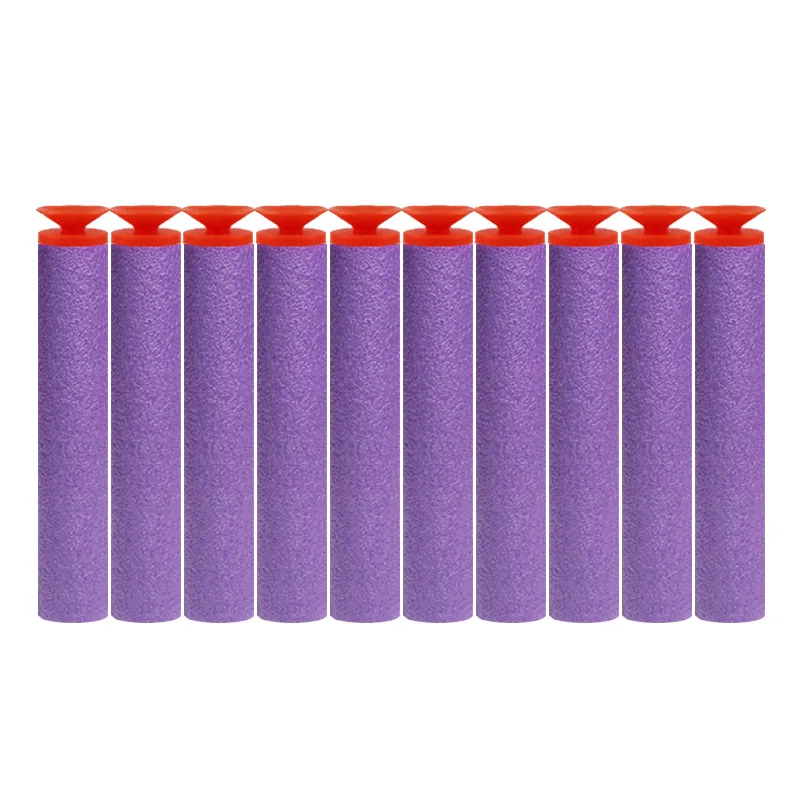 100 шт для пуль Nerf, мягкая полая головка 7,2 см, запасная игрушка дартс, пули для пуль серии Nerf, бластеры, рождественский подарок для детей