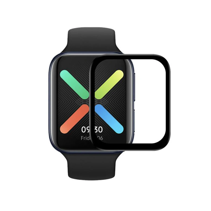 

3D Curved Edge Soft Clear Protective Film Guard For OPPO Watch 41mm 46mm Smartwatch Full Cover Screen Protector (Not Glass)