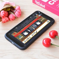 for iphone gold mix cassette tape print soft matt apple iphone case